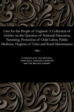 Cover of Care for the People of England