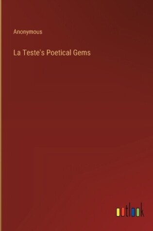Cover of La Teste's Poetical Gems
