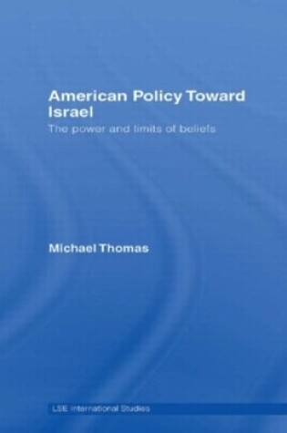 Cover of American Policy Toward Israel