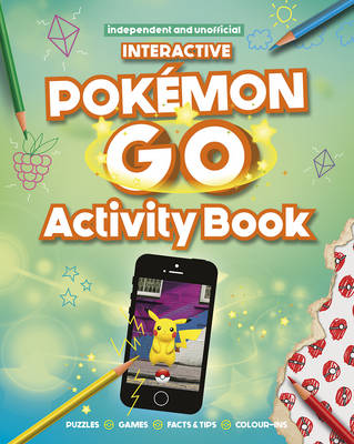 Book cover for Interactive Pokemon Go Activity Book