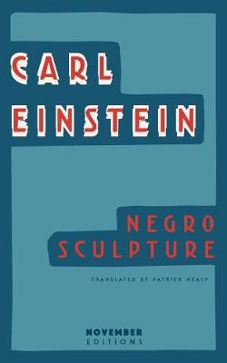 Book cover for Negro Sculpture