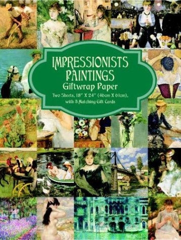 Book cover for Impressionist Paintings Giftwrap