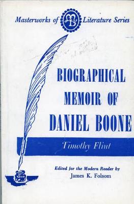 Cover of Biographical Memoir of Daniel Boone