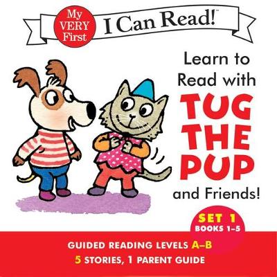 Book cover for Learn to Read with Tug the Pup and Friends! Set 1: Books 1-5