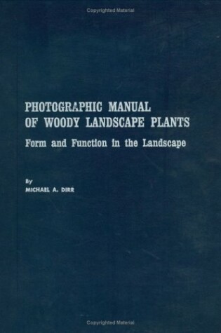 Cover of Photographic Manual of Woody