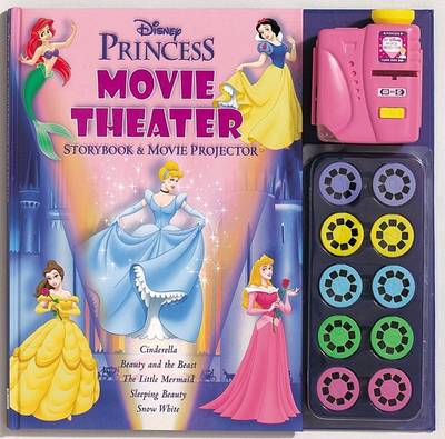 Book cover for Disney Princess Storybook and Movie Projector