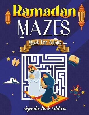 Book cover for Ramadan Mazes Book for Adults