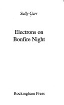 Book cover for Electrons on Bonfire Night