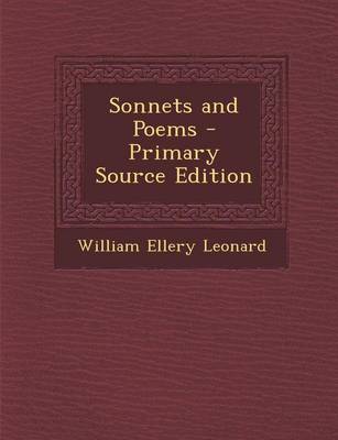 Cover of Sonnets and Poems