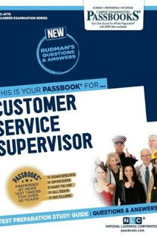 Cover of Customer Service Supervisor (C-4778)