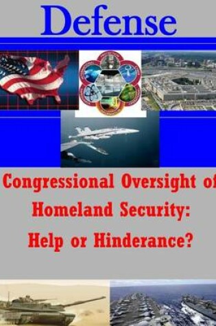 Cover of Congressional Oversight of Homeland Security