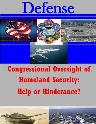 Cover of Congressional Oversight of Homeland Security