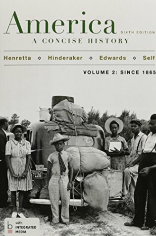 Cover of America: A Concise History, Volume 2, with Launchpad (Six Month Access)