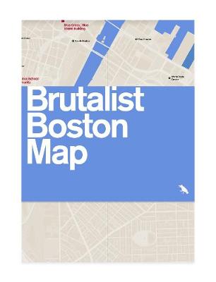 Book cover for Brutalist Boston Map