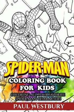 Cover of Spider-Man Coloring Book for Kids