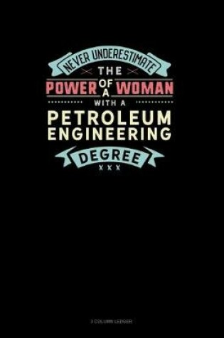 Cover of Never Underestimate The Power Of A Woman With A Petroleum Engineering Degree