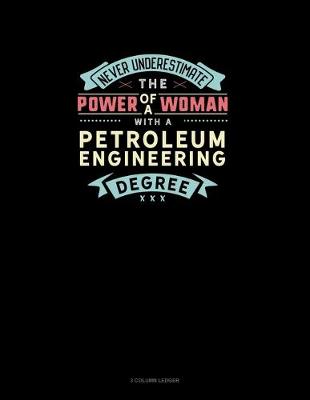 Book cover for Never Underestimate The Power Of A Woman With A Petroleum Engineering Degree