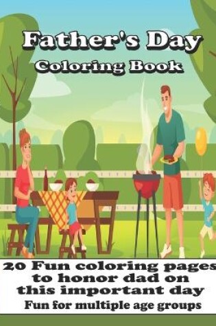 Cover of Father's Day Coloring Book