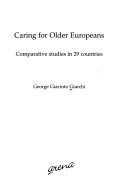 Book cover for Caring for Older Europeans