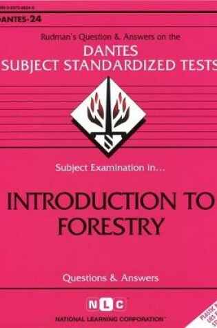 Cover of INTRODUCTION TO FORESTRY