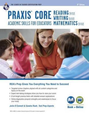 Cover of Praxis Core Academic Skills for Educators Tests: Book + Online