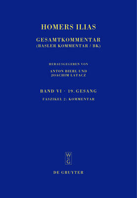 Cover of Homers Ilias: Gesamtkommentar, Band VI