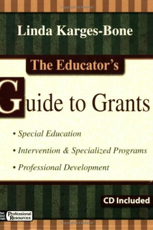 Cover of The Educator's Guide to Grants for Special Education