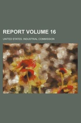 Cover of Report Volume 16