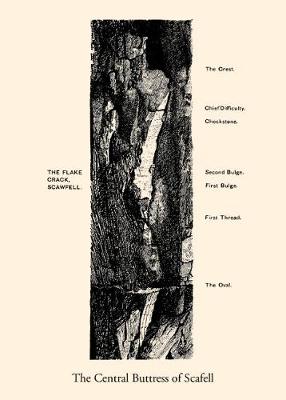 Book cover for The Central Buttress of Scafell