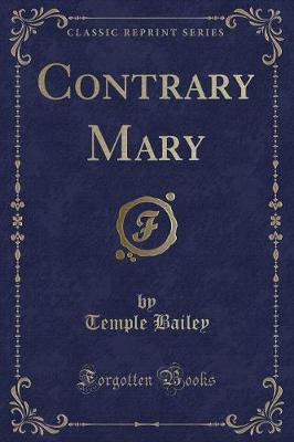 Book cover for Contrary Mary (Classic Reprint)