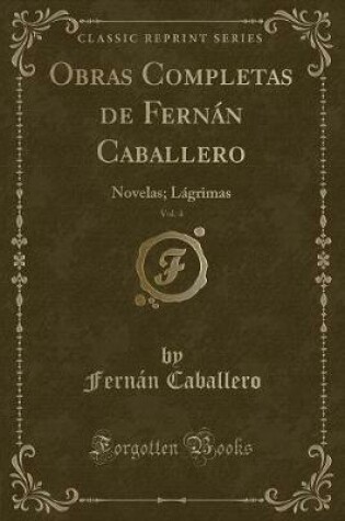 Cover of Obras Completas de Fernán Caballero, Vol. 4