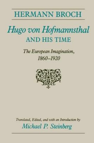 Cover of Hugo Von Hofmannsthal and His Time