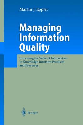 Book cover for Managing Information Quality