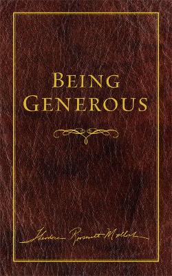 Book cover for Being Generous