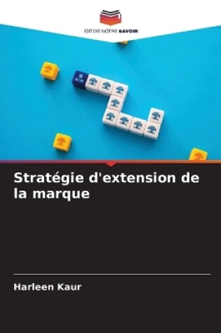 Cover of Stratégie d'extension de la marque