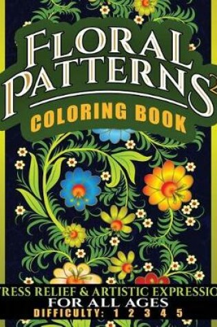 Cover of Floral Patterns 2 Coloring Book
