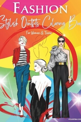 Cover of Fashion Design Coloring Book