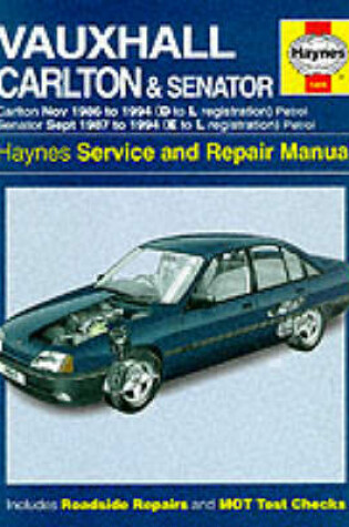 Cover of Vauxhall Carlton and Senator Service and Repair Manual