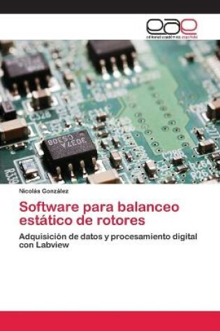 Cover of Software para balanceo estatico de rotores