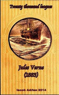 Book cover for Twenty thousand leagues Jules Verne (n. d)