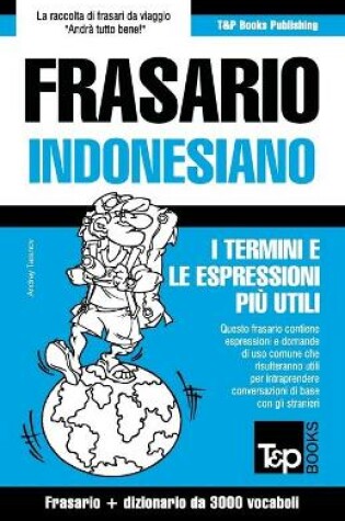 Cover of Frasario Italiano-Indonesiano e vocabolario tematico da 3000 vocaboli