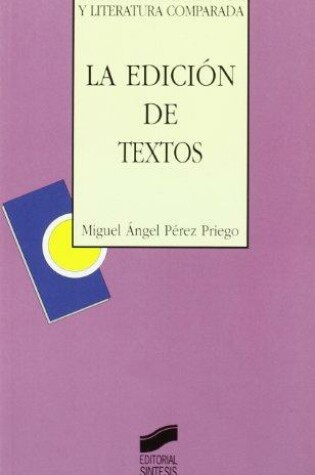Cover of La Edicion de Textos