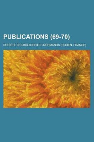 Cover of Publications (69-70 )