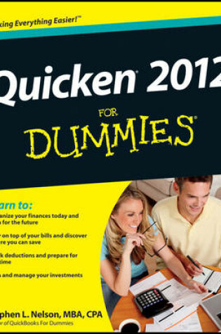 Cover of Quicken 2012 For Dummies