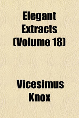 Book cover for Elegant Extracts (Volume 18)