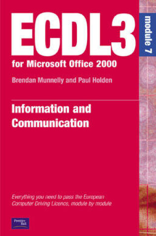 Cover of ECDL 2000 Module 7