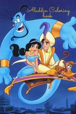 Cover of Aladdin Coloring book