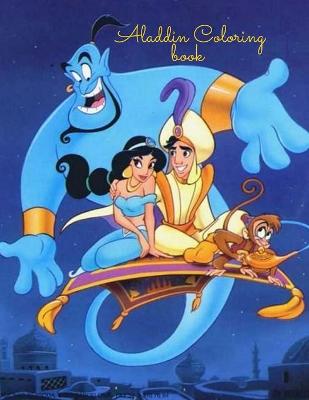 Cover of Aladdin Coloring book