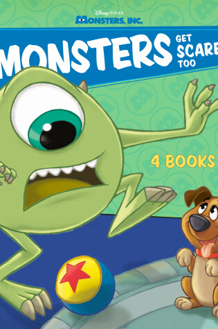 Cover of Monsters Get Scared, Too (Disney/Pixar Monsters, Inc.)