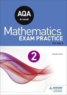 Book cover for AQA A-level (Year 2) Mathematics Exam Practice